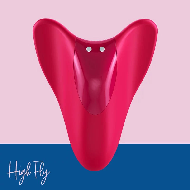 Satisfyer • High Fly 手指震動器 紅色