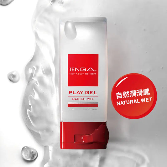 TENGA • ㊚ 【自然紅】TENGA PLAY GEL NATURAL WET 水性潤滑劑 160ml |