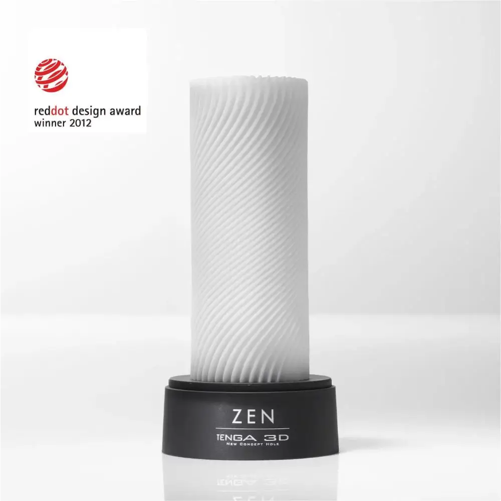 TENGA • ㊚ 【ZEN】TENGA 3D 禪砂紋 幾何杯 飛機杯 | 細緻紋路綿密刺激，匯集纏繞柔滑包覆快感！